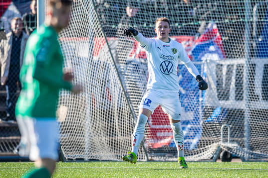 Jönköpings målvakt Felix jakobsson