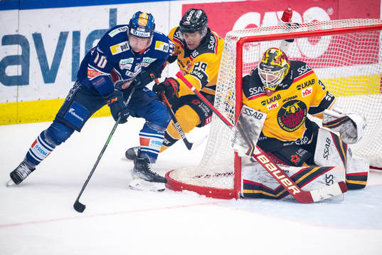 Växjös Richard Gynge och Luleås Erik Gustafsson och