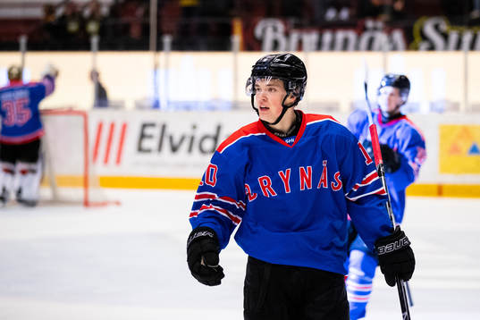 Brynäs Noel Gunler jublar