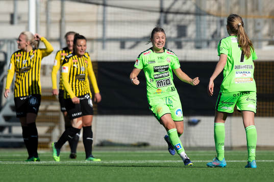 Kristianstads Delaney Baie Pridham jublar