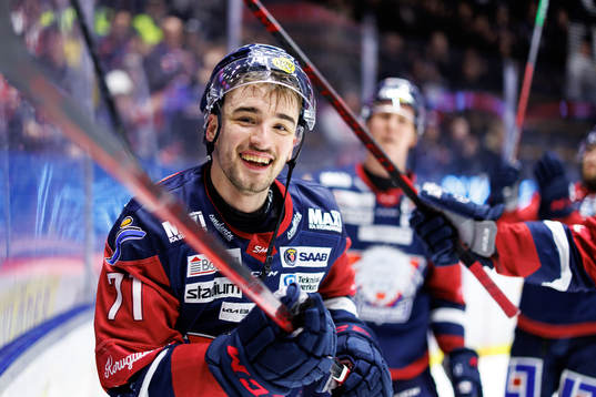 Linköpings Robert Lantosi jublar