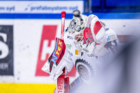 Frölundas målvakt Niklas Rubin