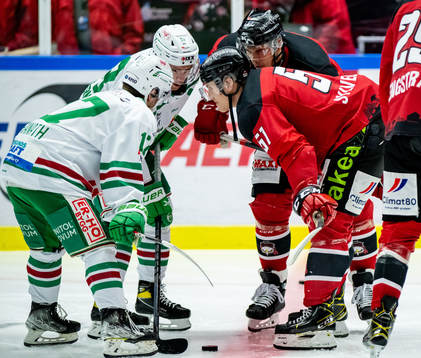 Rögles Philip Granath, Ryan McKiernan och Malmö Redhawks