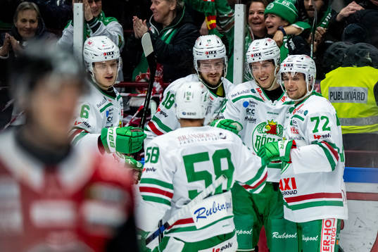 Rögles Tony Sund, Dennis Everberg, Adam Tambellini och