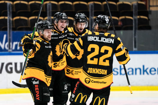 Skellefteås Oskar Nilsson, Linus Karlsson, Melker Karlsson