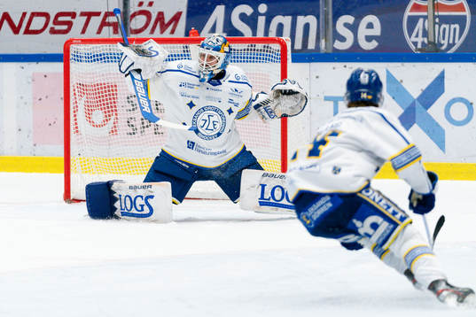 Leksands målvakt Axel Brage