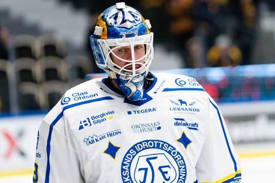 Leksands målvakt Axel Brage