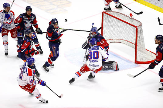 Spel framför Linköpings mål