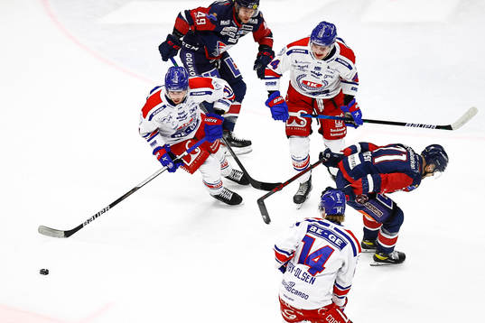 Oskarshamns Joakim Thelin och Douglas Andersson