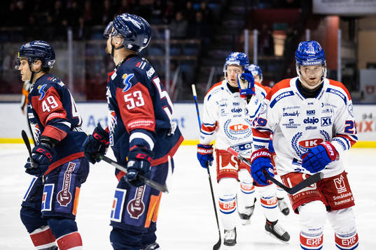 Oskarshamns Kim Rosdahl jublar