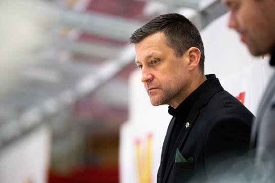 Färjestads tränare Johan Pennerborn