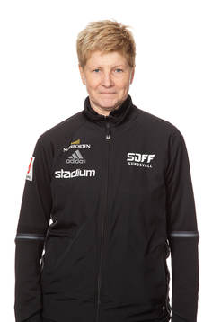 Sundsvalls Elisabeth Leidinge poserar för ett porträtt den 17 mars 2022 i Sundsvall.