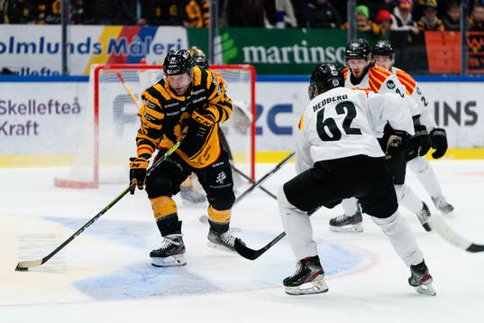 Skellefteås Oscar Möller och Brynäs Tom Hedberg