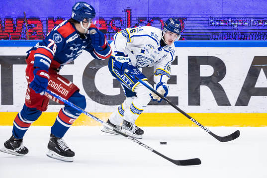 Oskarshamns Emil Martinsen Lilleberg och Leksands Nils Åman