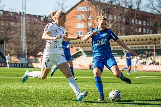 Rosengårds Mimmi Larsson och Eskilstunas Elise Stenevik