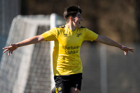Elfsborgs Dion Rujkovci jublar