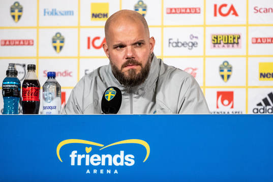 Press officer Jakob Kakembo Andersson of the Swedish