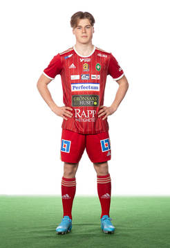 Skövdes Linus Mattsson poserar för ett porträtt den 21 mars 2022 i Skövde.