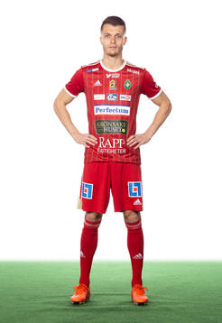 Skövdes Yoann Fellrath poserar för ett porträtt den 21 mars 2022 i Skövde.