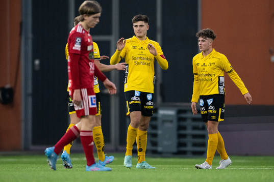 Elfsborgs Besfort Zeneli jublar efter 1-0