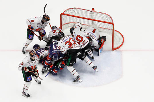 Mål 1-0 av Linköpings Patrick Russell