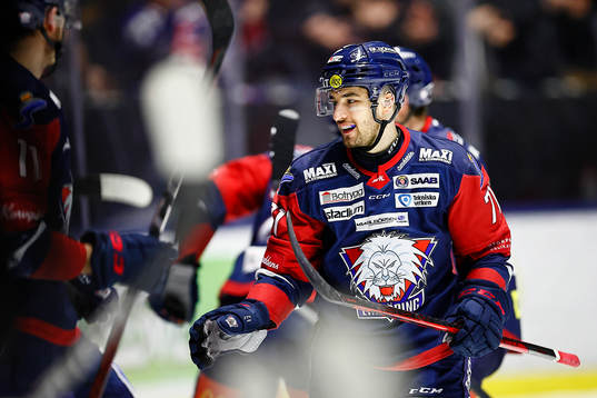 Linköpings Robert Lantosi jublar