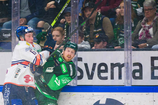 Växjös Theodor Johnsson och Färjestads Pontus Widerström