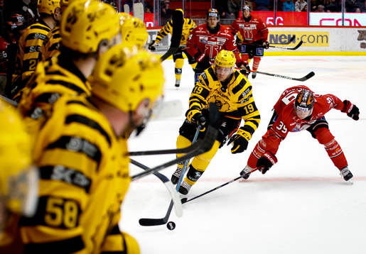 Skellefteås Filip Roos och Örebros Joel Mustonen