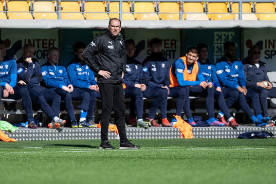 Halmstads manager Magnus Haglund