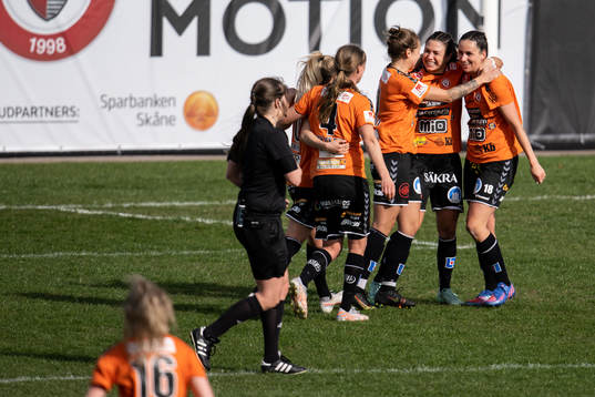 Kristianstads Delaney Baie Pridham jublar