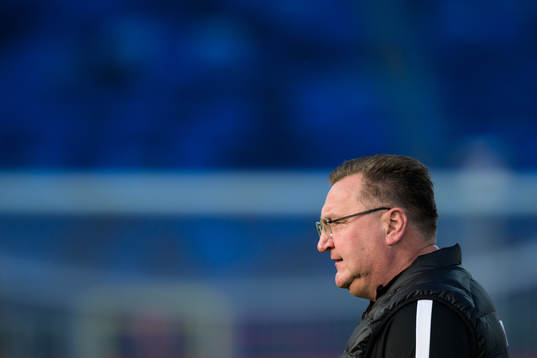 Head coach Czeslaw Michniewicz of the Polish national football team