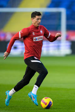 Robert Lewandowski of the Polish national football team