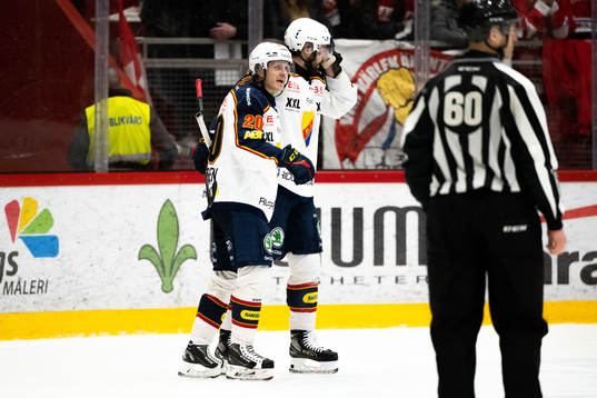 Djurgårdens Marcus Sörensen jublar