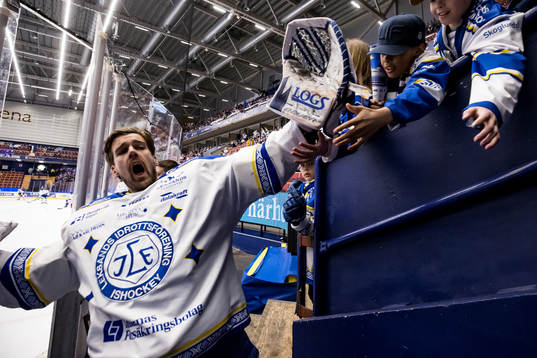 Leksands målvakt Axel Brage