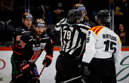 Örebros Nick Ebert, Libor Sulak och Brynäs Simon