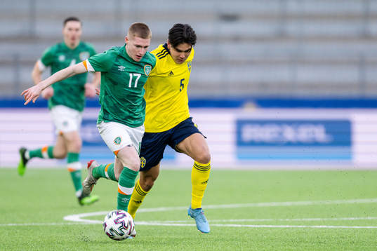 Ross Tierney of Ireland and Eric Kahl of Sweden