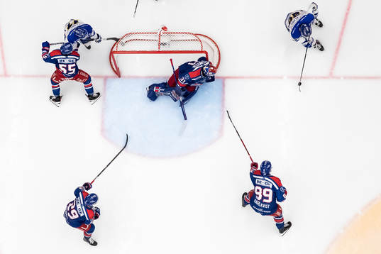 Oskarshamns David Quenneville och Wiliam Worge Kreü  och