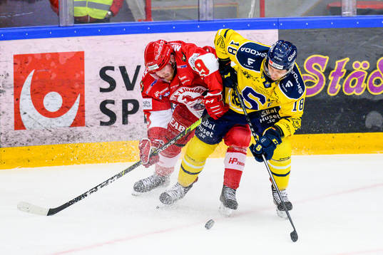 Troja/Ljungbys Oskar Lindgren och Södertäljes Andreas