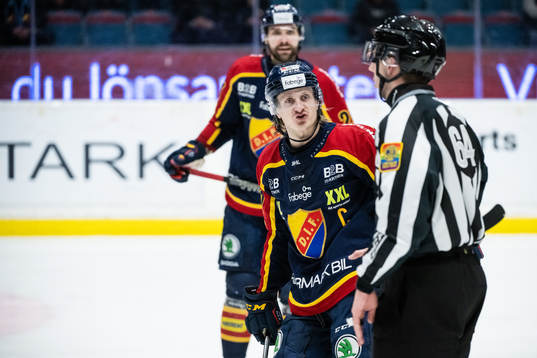 Djurgårdens Marcus Sörensen reagerar