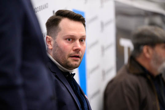 Västerviks tränare Martin Gudmundsson