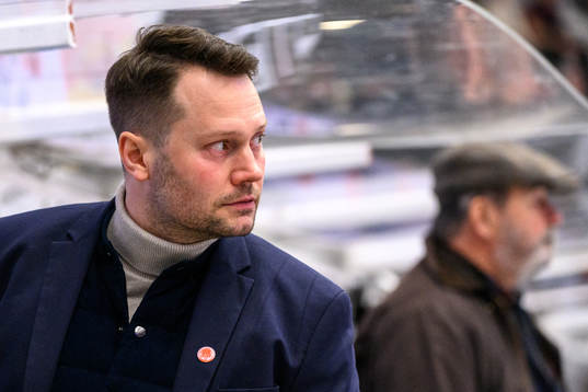 Västerviks tränare Martin Gudmundsson