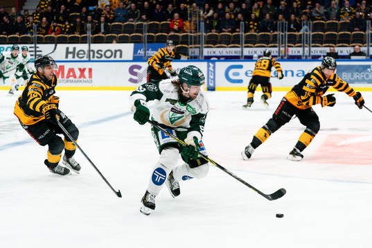 Färjestads Linus Johansson och Skellefteås Joakim