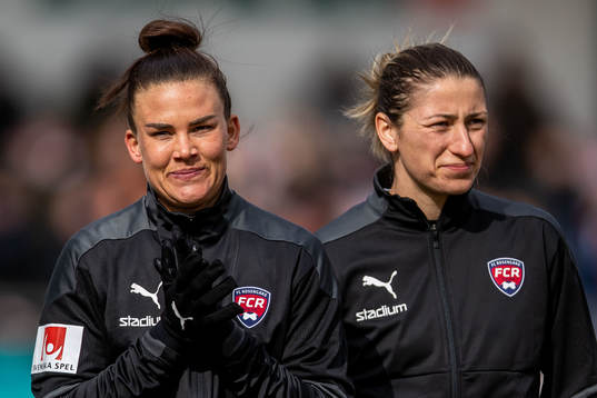 Rosengårds Katrine Veje och Bianca Schmidt