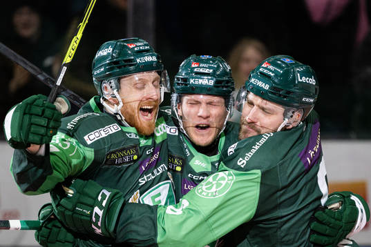 Färjestads Pontus Widerström , Patrik Lundh och Mikael