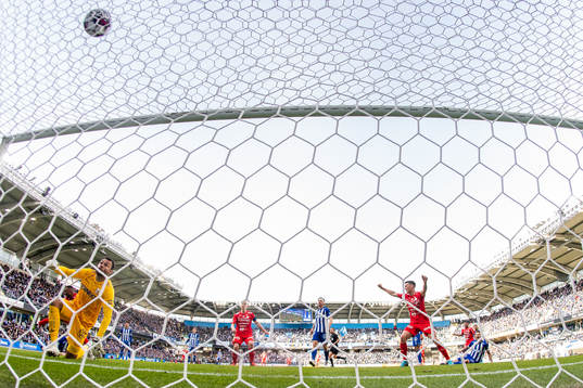 Värnamos Abdussalam Magashy gör 1-1 bakom IFK Göteborgs