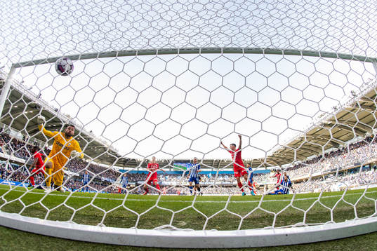 Värnamos Abdussalam Magashy gör 1-1 bakom IFK Göteborgs