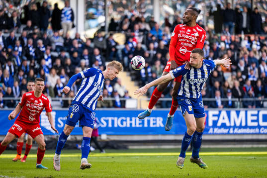 IFK Göteborgs Oscar Wendt och Carl Johansson