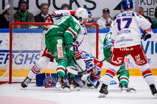 Oskarshamns målvakt Tim Juel