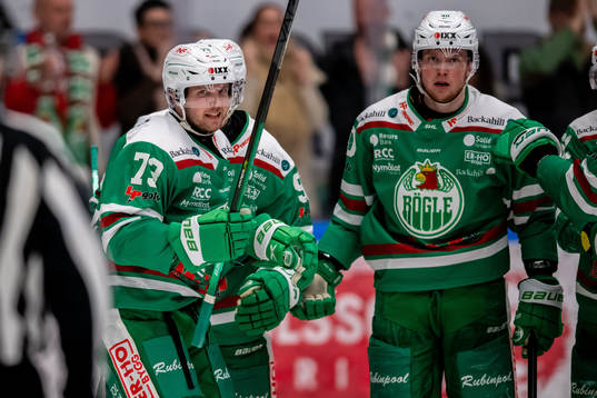 Rögles Valtteri Kemiläinen  jublar