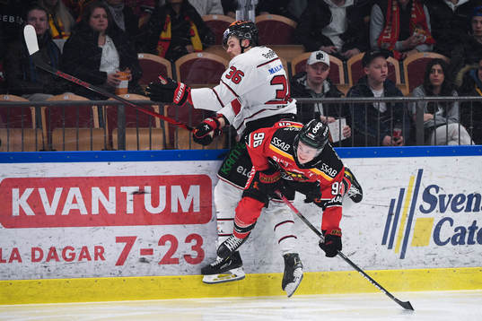Örebros Emil Larsson och Luleås Pontus Andreasson